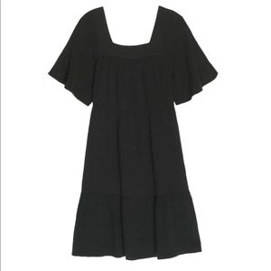 Rails Valentina Black 100% Cotton Dress, Size Medium